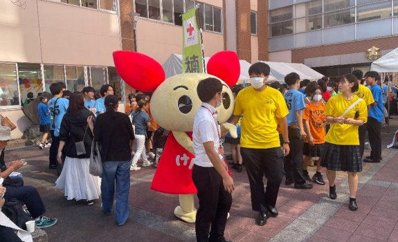 2024年9月26日　星城高校文化祭　献血活動